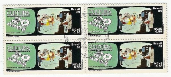QC1635CBC - 20 ANOS DA TV CULTURA, SÃO PAULO - 1989 - CBC