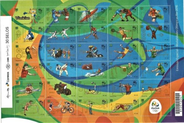 SCF3539 - Emissão Especial - Modalidades Olímpicas - Rio 2016