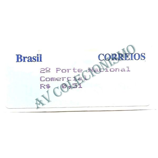 SE10A - Selo Etiqueta Pomba Branca  - 1997