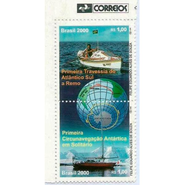 STC2282 - 1º Travessia do Atlântico Sul a Remo e 1º Circunavegação Antártica em Solitário - 2000