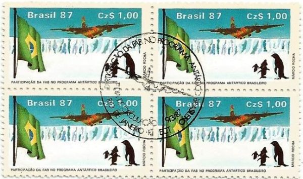 QC1544CBC - PARTICIPAÇÃO DA FAB NO PROGRAMA ANTÁRTICO - 1987 - CBC