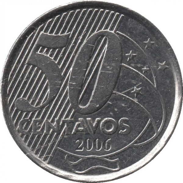 MRS 542 - Moeda 50 Centavos - 2006 - FC