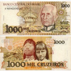 C217 - 1000 Cruzeiros - 1990 - SF