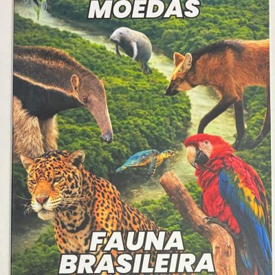Album de Moedas Brasileiras - FAUNA BRASILEIRA - 1992 a 1994 - Vazio
