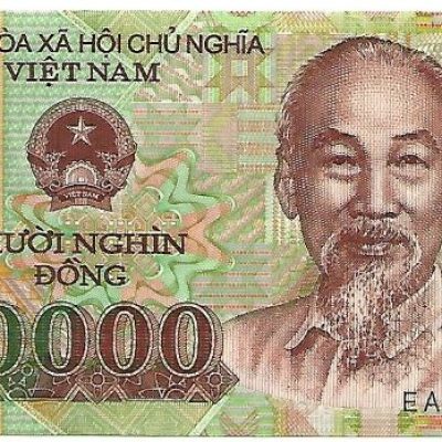 Cédula - Vietnam - Km119b - 10000 Dong - 2007 - Polímero - FE