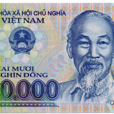 Cédula - Vietnam - Km120d - 20000 Dong - 2009 - Polímero - FE