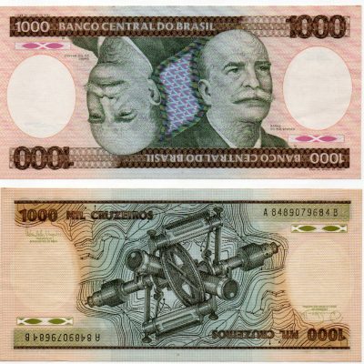 C164 - 1000 Cruzeiros - 1985 - SF