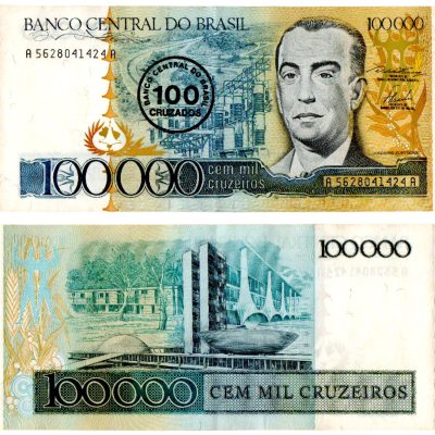C179 - 100 Cruzados - 1986 - SOB/FE