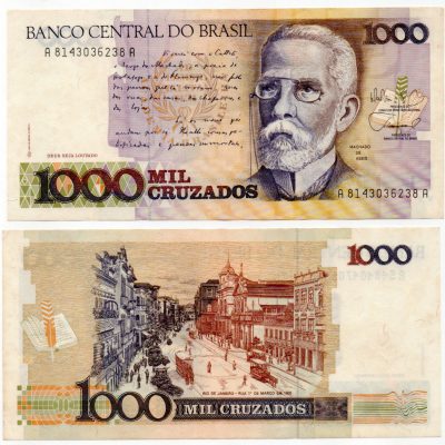 C194 - 1000 Cruzados - 1988 - SF