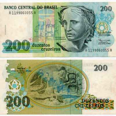 C215 - 200 Cruzeiros - 1990 - SF