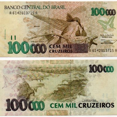 C228 - 100000 Cruzeiros - 1993 - SF