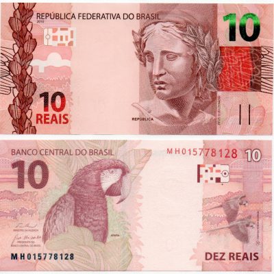 C355D - Cédula Brasil - 10 Reais - Serie MH - 2024 - FE