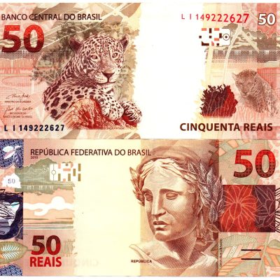 C372D - Cédula Brasil - 50 Reais - Série - PA- 2024 - FE