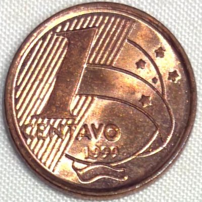 MRS 458 - Moeda - 1 Centavo - 1999 - FC
