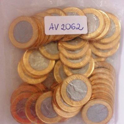 Sachê com 50 Moedas Olímpicas - NATAÇÃO - 1 Real -  MRS 116 - 2014