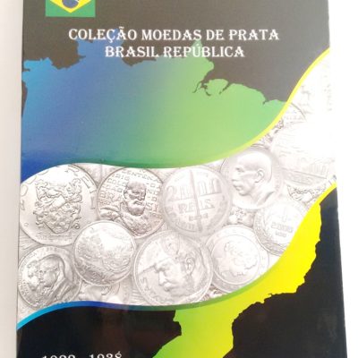 Fôlder para moedas de prata - Brasil República - 1922 a 1938