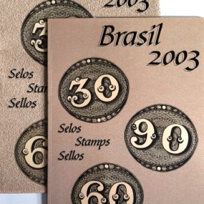 Fôlder dos Correios com a Coleção de Selos do Brasil - 2003