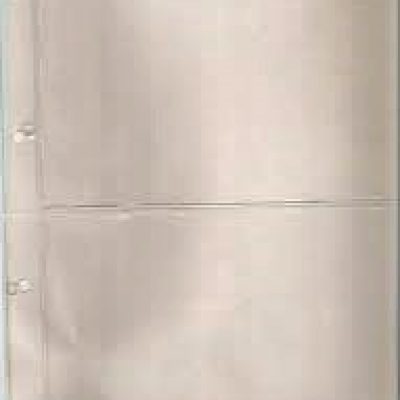 Folhas para 2 Cédulas - PVC - Furos Universais - 31Cm x23 Cm
