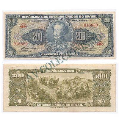 C040 - 200 Cruzeiros - 1959 - SOB