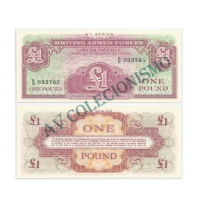 Cédula - Inglaterra - KmM36 -  1 Pound -  VOUCHER - 1962 - FE