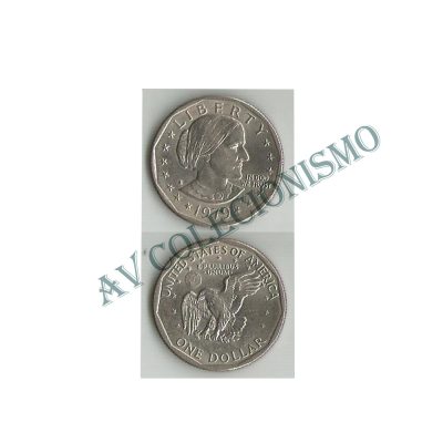 Moeda Estados Unidos da América - Km207 - One Dollar - 1979S -  FILLED "S"