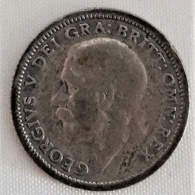 Moeda Inglaterra - Km0815a.2 - 6 Pence - 1926