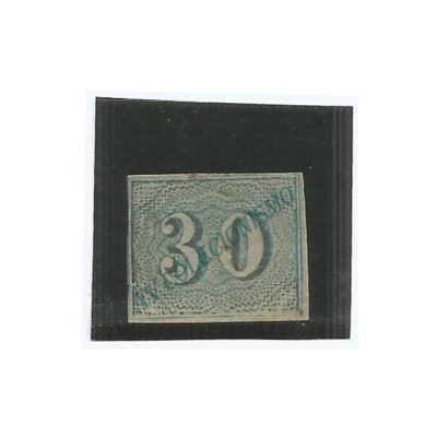 SR020U - 30 Reis - Coloridos - 1854 - Império