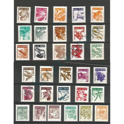 Série Completa - Regulares - 602 a 632 - Recursos Econômicos Nacionais - 1980 a 1985