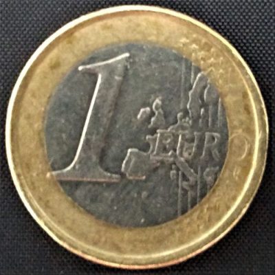 Moeda UE - Espanha - Km1046 - 1 EURO - 1999 - Bi-Metalica - 23,25 mm - 7,5 Gr