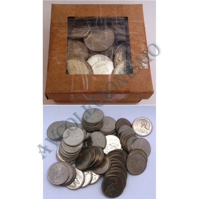 Lote com 1Kg - Moedas de níquel - Brasil - 1 cruzeiro - Sesquicentenário da independência - 1972