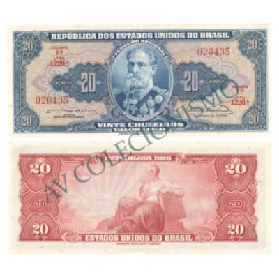 C023 - 20 Cruzeiros - 1963 - Sob/FE