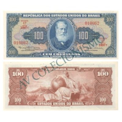 C036 - 100 Cruzeiros - 1964 - FE