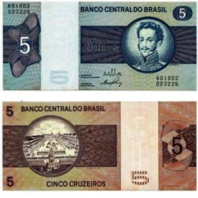 C134 - 5 Cruzeiros - 1973 - FE