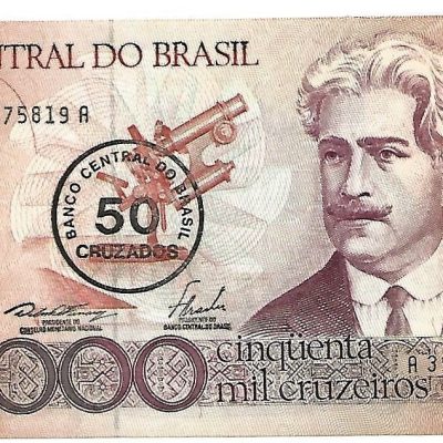 C178 - 50  Mil Cruzeiros - 1986 - FE