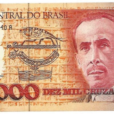 C196 - Dez mil cruzados - 1º série - 0001 - 1988 - FE