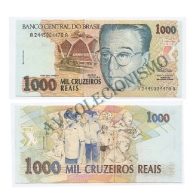 C238 - 1000 Cruzeiros Reais - 1993 - FE