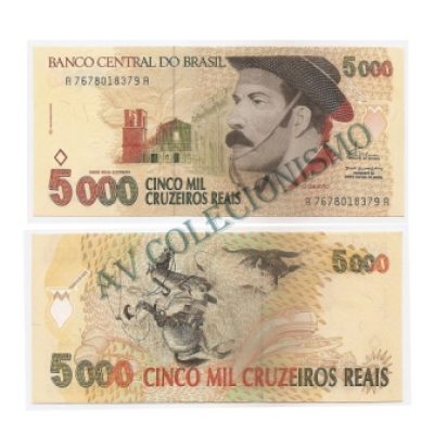 C239 - 5000 Cruzeiros Reais - 1993 - FE