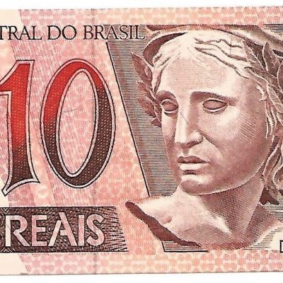 C296 - Cédula Brasil - 10 Reais - 2003 - FE