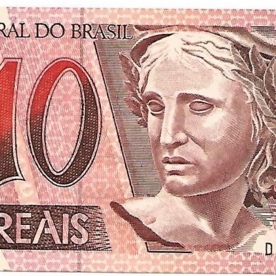C297 - Cédula Brasil - 10 Reais - 2006 - SF