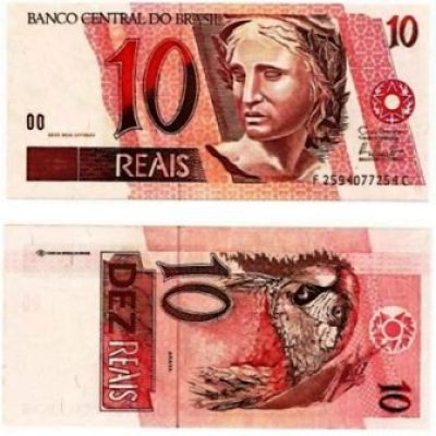 C301 - Cédula Brasil - 10 Reais - 2010 - FE