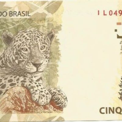 C362C - Cédula Brasil - 50 Reais - Série - IL - 2018 - FE