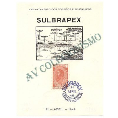 FA-13 -  Exposição Filatélica SULBRAPEX - 1949