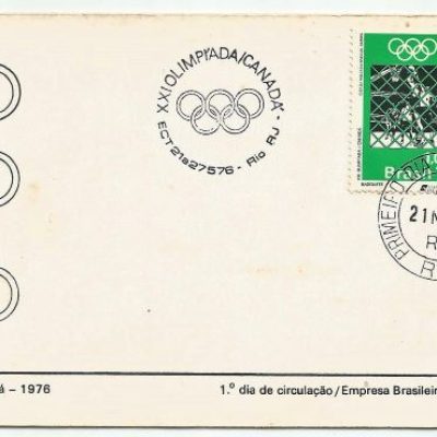 FDC093 CBC/CPD - C-933/935 - Jogos Olímpicos de Montreal - 1976