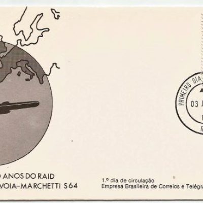 FDC154CPD - 50 Anos do Raid Savioa-Machetti  - 1978