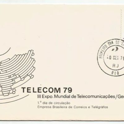 FDC186CPD - TELECOM 79 - III exposição mundial de telecomunicações/Genebra - 1979