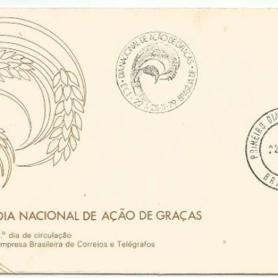 FDC190CPD/CBC - Dia nacional de ação de graças - 1979