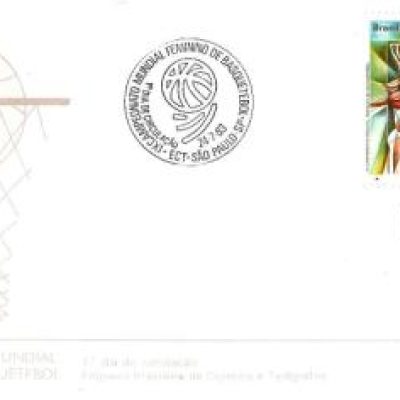 FDC290CBC - IX Campeonato Mundial Feminino de Basquetebol - 1983