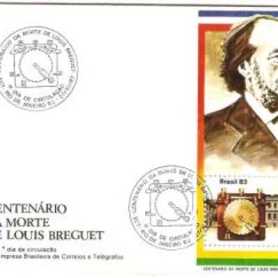 FDC309CBC - Centenário da morte de Louis Breguet - 1983