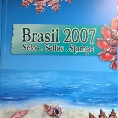 Fôlder dos Correios com a Coleção de Selos do Brasil - 2007