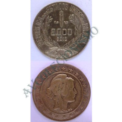 MPR 712 - Moeda 2000 Reis - Prata - 1926 - SOB